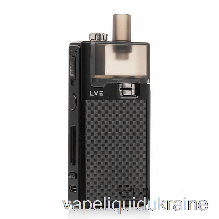 Vape Liquid Ukraine LVE Orion 2 40W Pod System Texture Carbon / Black